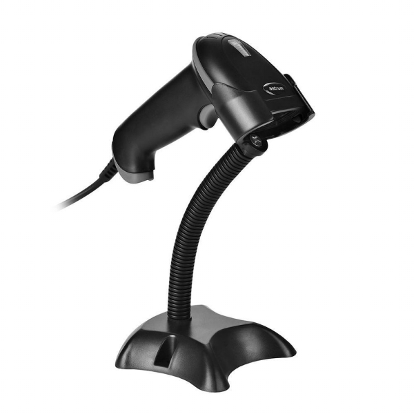 Handheld USB Laser Barcode Scanner - Wired -POS (Black) - YHD-8200